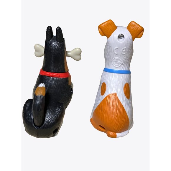 Secret Life Of Pets 2 McDonald’s / Burger King Toy 2019 Wagging Tail Max + Roost - Picture 4 of 8